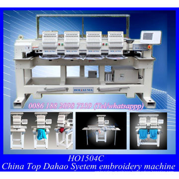 Four Head T-Shirt Cap Embroidery Machine /Used Programmable Computerized Embroidery Machine